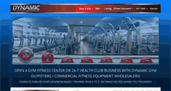 Desktop Screenshot of dynamiccluboutfitters.com